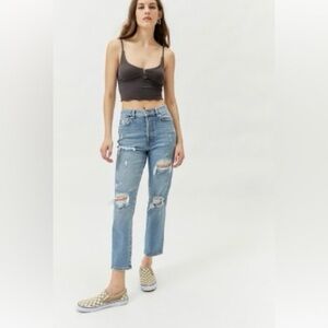 Urban Outfitters BDG high-waisted straight leg jean…